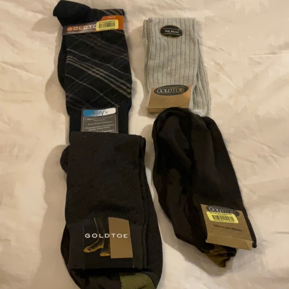 Men Gold Toe Dress Socks